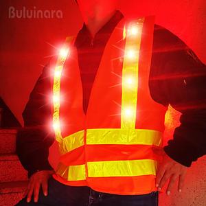 스텐다드형 LED 안전조끼(비상 작업조끼 빛반사)