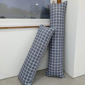 솜포함 순면 바디필로우 롱 안고자는 베개 다리 쿠션 100x35/130x35 안전가드 범퍼쿠션