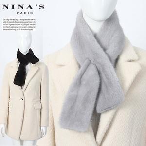 [니나스파리]사파이어 풀스킨통밍크머플러 M.SIZE(6SH373)