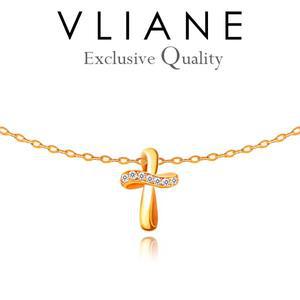 [브리앙]18K 라크로스 십자가 목걸이