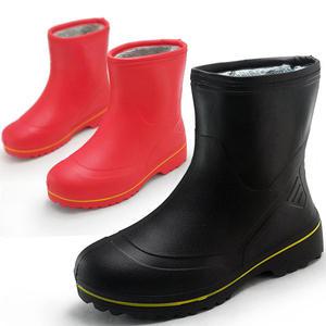 230~280mm dmshoe 남녀공용 초경량EVA 방한털 반장화 방한화 작업화 BT11N-D