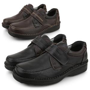 소가죽 찍찍이 컴포트화 효도화 중년남성신발 240~280