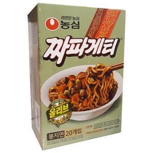 농심 올리브 짜파게티 140g x 20개입 봉지라면