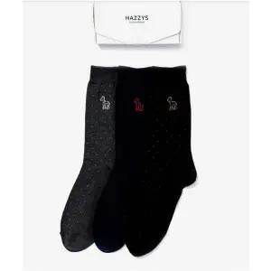 갤러리아 [헤지스ACC] HJSS6E033WT 화이트 도트 면혼방 장목양말3종세트