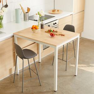 싱크대 보조 높은 원목 테이블_1000X750/바테이블/조리대/아일랜드/다이닝룸/업테이블