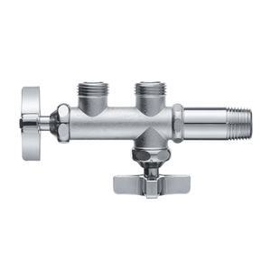 대림바스 2구 관붙이 앵글밸브 (일체형) DL-P4070