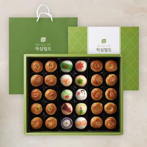 [작심밀도]다과한상 화과자.만쥬 혼합세트 3호 / 화과자10입.만쥬20입