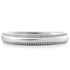 18K 심플 레일 가드링 남성 반지 NPM34904