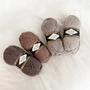 [울클럽]ALIZE 알리제 라나골드 클래식 100g 겨울실 울혼방 목도리 의류 뜨개실