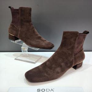 [소다] FLB208 DA22 소다 SDOA 여성 앵클 부츠 (여성 스웨이드 기본 앵클부츠)