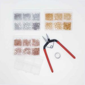 악세사리 오링 O링 키트 오링반지 공구셋트 악세사리부자재 목걸이 팔찌 발찌 키링 키홀더 에어팟 가방고리 핸드폰줄 폰줄 백참 폰꾸 키케이스 인형꾸미기 만들기 재료