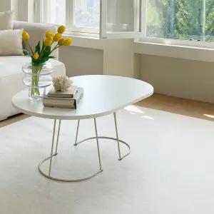 트위드 먼지없는 사이잘룩 사계절 거실 러그 100x150