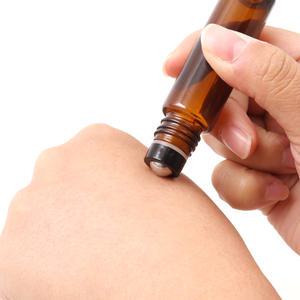 갈색유리공병 롤온 10ml 두꺼운 단단한 병 향수 아로마 오일 용기 공병