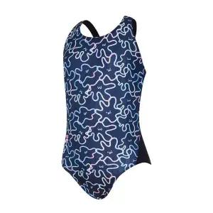 [아레나](대구신세계)여아동 일반 실내수영복(클러스터)(A3FG1GO02)BLK