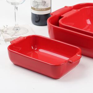 푸조 오븐 트레이 에어프라이어 그릇 그라탕기 전자레인지용 찜기 세라믹 omg 직사각 22