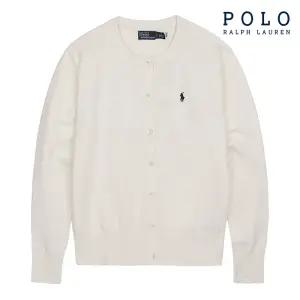 [폴로랄프로렌]여성 코튼 블렌드 가디건 내추럴