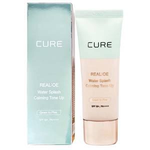 김정문알로에 큐어 리알로에 워터 스플래쉬 카밍 톤업40g 올인원 톤업 베이스