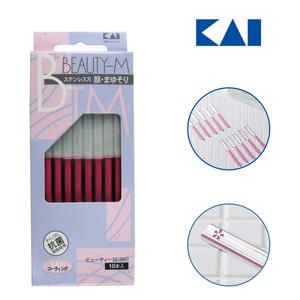 KAI 카이 뷰티 얼굴&눈썹칼 눈썹면도기  1세트 (10개입)