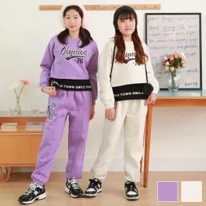 주니어클라쓰 라운드이중기모상하복 주니어의류 초등학생옷 트레이닝복 세트 쥬니어복 남아 여아