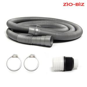 세탁기 배수 호스 연장/교체 세트 3M/드럼 통돌이 세탁기 싱크대 배관 배수관 물호스 연결 보수용품