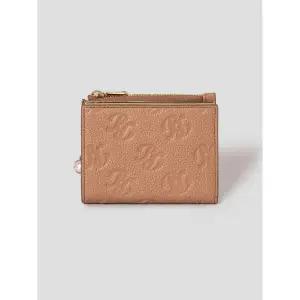 [빈폴ACC]루시아 BP 패턴 미니 지퍼지갑 - 브릭