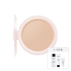 헤라 리플렉션 스킨 글로우 쿠션 파운데이션 리필 21C1 15g, 1개+증정(딥 클렌징오일 50ml, 1개+리프레싱 클렌징 폼 50g, 1개+UV프로텍터 멀티디펜스SPF50+PA4+ 15ml, 1개)