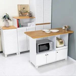 텐스페이스 위즈 갤러리 아일랜드 홈바 도어형 수납장 WZ77R(착불)