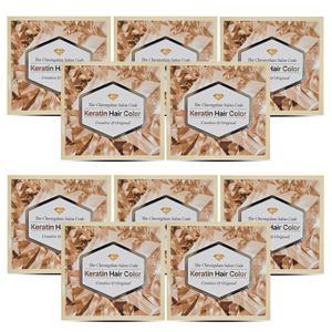 더 청담 살롱코드 케라틴 헤어컬러 모카브라운 10개 염색약/새치커버/무료 dv