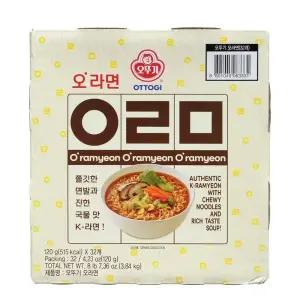 오뚜기 오라면 120g 32개