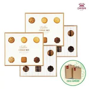 [신라명과] 골든쿠키세트 1+1+친환경쇼핑백(2장)