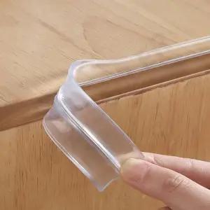 투명 아기 어린이 코너가드 책상 가구 모서리 쿠션테이프 2m 긴 접착식 유치원 어린이집 리무버블 안전 PVC