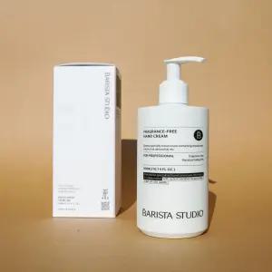 바리스타 스튜디오 끈적임 없는 무향 핸드크림 고보습 로션 컨디셔너 대용량 펌프형 300ml