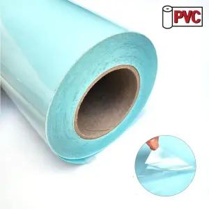 (PVC정품) 투명롤시트지100cmX50yd옥투명 대용량1롤/시트지/화이트보드/판/타일/스티커/무점착/창문/식탁