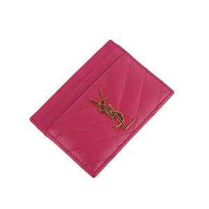 [중고명품] 423291 모노그램 캐비어 금장 카드지갑 35389Y 2