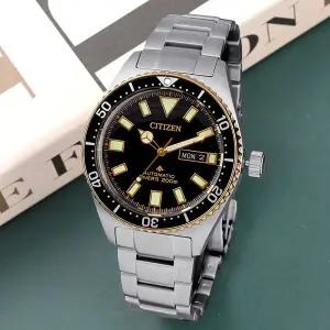 [시티즌] NY0125-83E 프로 마스터 200미터방수 해양 다이버 오토매틱 남자 메탈 손목시계 c