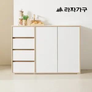 라자가구 모아 모듈러 LP 서랍 수납장 400/1200