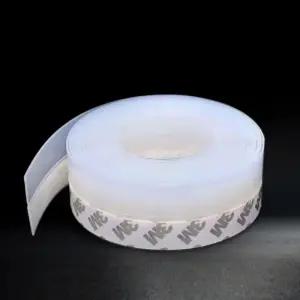 투명 실리콘 문풍지 접착 증진제 제공 방충망틈 창문 틈새 막이 화장실 문틈/학교/현관문/보온/효과/방한