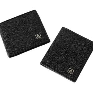 가오리 가죽 패턴 시크 남성 반지갑 중지갑 S 112 학생 카드 동전 머니