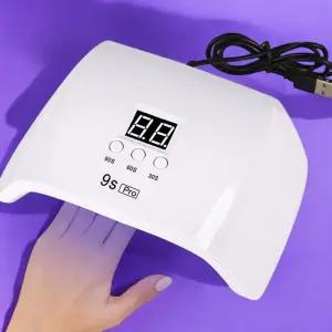 네일 아트 120W 젤램프/램프/LED/젤네일/UV/가정용/간편한/경화/드라이기/라이트/네일샵/램픔/네일용/레진