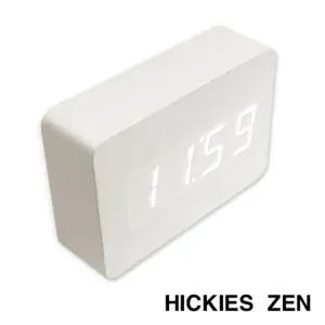 HICKIES LED알람시계 ZEN/시계/탁상용/미니/탁상/자명종/디지털/책상/알람/디지탈/탁자/LED/무소음/전자/조
