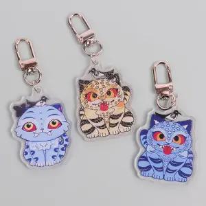 호작도 까치호랑이 키링 가방고리 열쇠고리 가방패션템