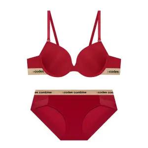 갤러리아 코데즈컴바인[여]레드 베이직 브라 햄팬티 세트(CEWBR961RD/CEWBP961RD)