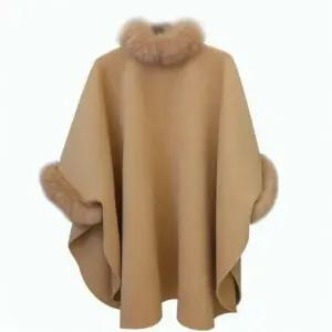 망토코트 겨울 하프 하객룩 판쵸 코트 여성 가오리 망또