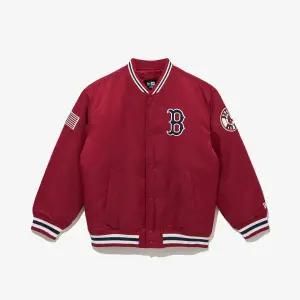 [뉴에라키즈](타임스퀘어점패션관)[키즈] MLB 보스턴 레드삭스 어센틱 스타디움 재킷 레드14856286
