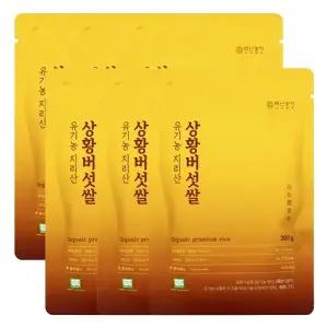 백년농가 유기농 지리산 상황버섯쌀 300gX6개