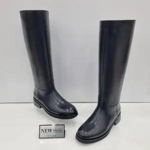 [탠디]미셸by탠디 여성 3CM 깔끔 라인 슬림핏 소가죽 클래식 기모 내피 롱부