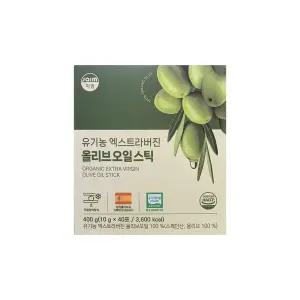 자임 유기농 엑스트라버진 올리브 오일 스틱 10g x 40입