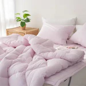 국산 60수 순면 차렵이불 옥수수솜 사계절 순면 이불세트 슈퍼싱글 퀸 겨울 침구