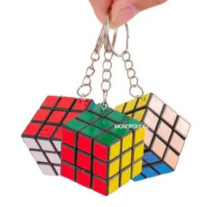 큐브 퍼즐 열쇠고리 키링 자동차 홀더 기념품 동호회