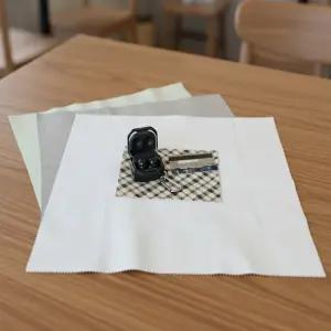 고급 대형 극세사 안경닦이 천 40x40cm 클리너 수건 닦기 천 크리너 렌즈 스크린 노트북 모니터 티비 카메